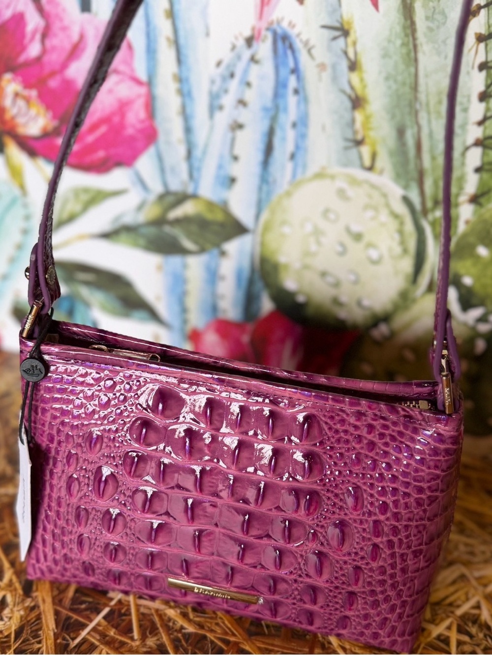 Brahmin Dewberry Lorelei NWT purple beauty Price firm - Picture 5 of 10
